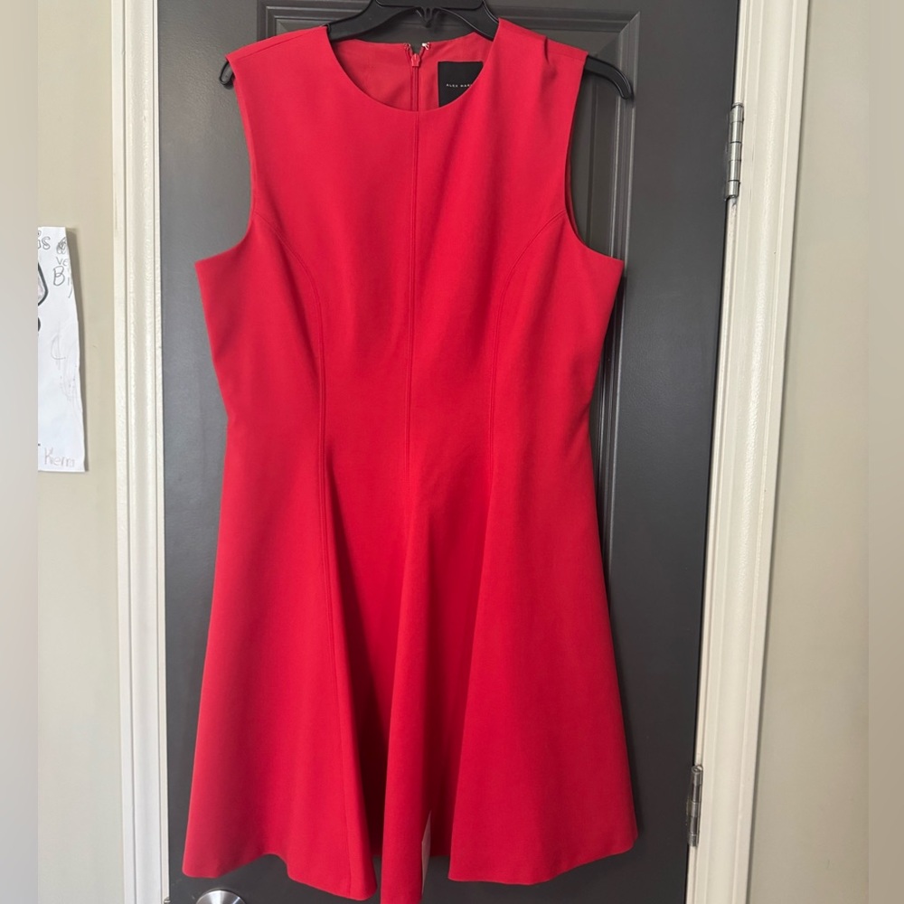 Alex Marie Dress size 10 red NWT